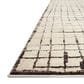 Loloi Bleecker Ivory and Charcoal 9"2" x 13" Area Rug, , large