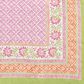 J. Queen New York Shiloh 26" Square Euro Pillow Sham in Pink, Green and Orange, , large