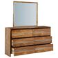 Millenium Dressonni 6-Drawer Dresser and Mirror in Brown, , large