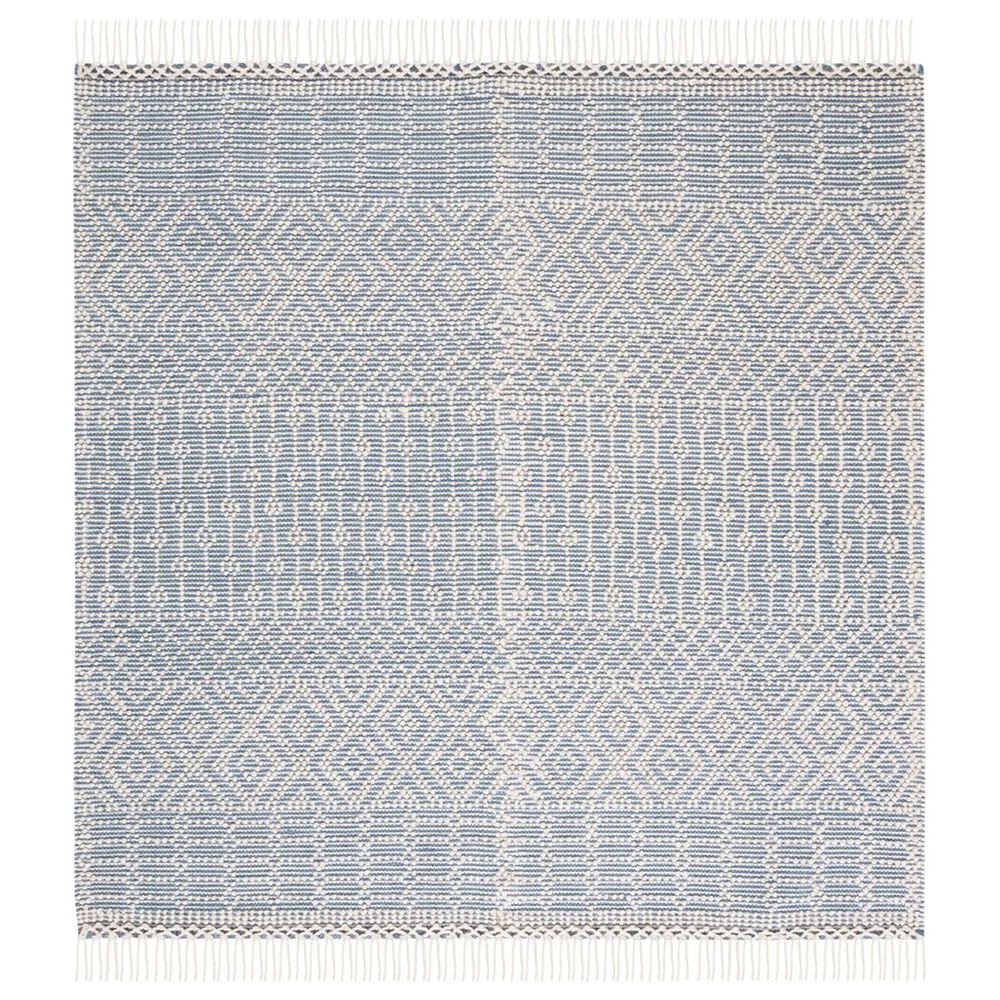 Safavieh Natura NAT852A 6" Square Ivory and Grey Area Rug, , large