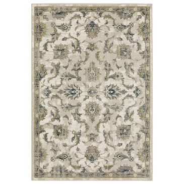 Oriental Weavers Venice Salerno 6"7" x 9"2" Beige and Gold Area Rug, , large