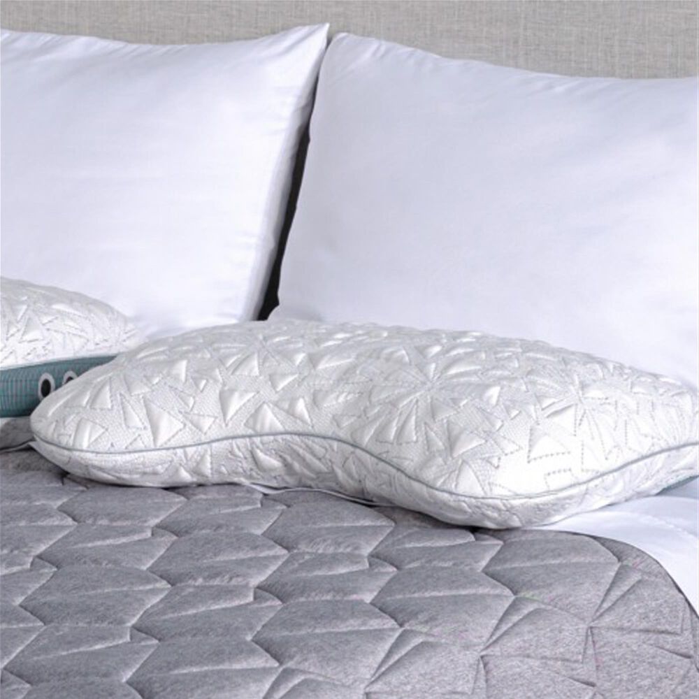 Bedgear Storm Cuddle Curve 0.0 Pillow in White, , large