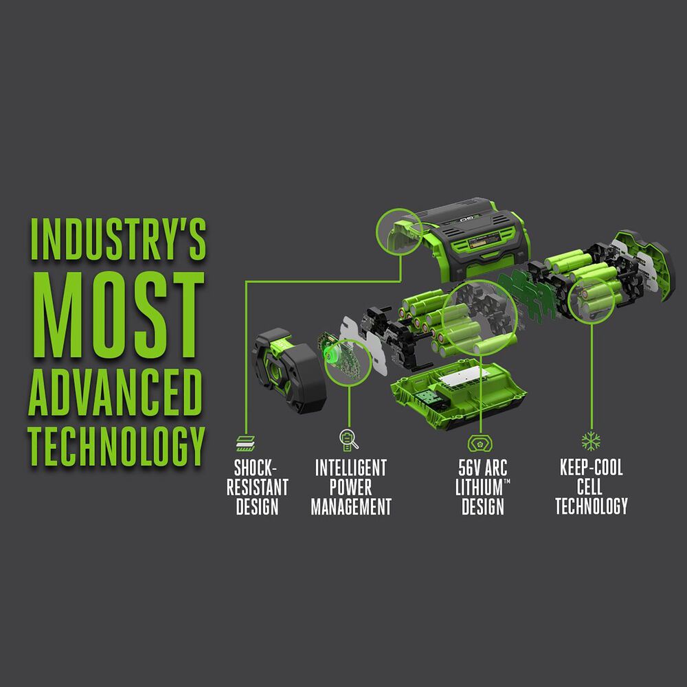 EGO Power+ 16" Line Iq Trimmer + G3 1p 2.5ah Battery, , large