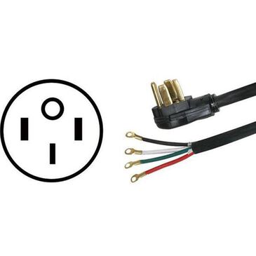 4-Prong Range Cord (40-Amp) - 4 Ft., , large
