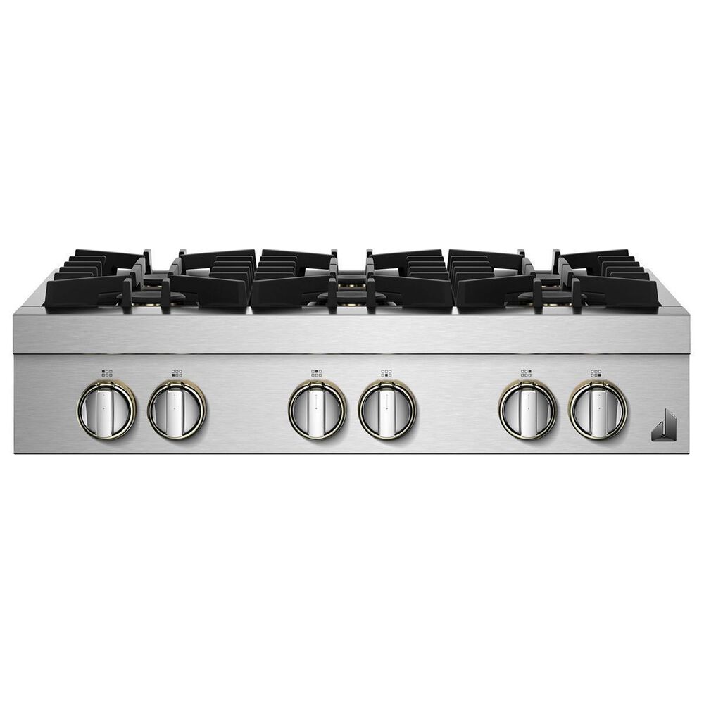 JennAir 36" Rise Professional Gas Rangetop in Stainless Steel, , large