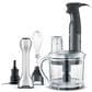 Breville The All-in-One 15-Speed Hand Blender in Black, Clear and Brushed Stainless Steel, , large