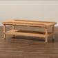 Baxton Studio Minahasa Coffee Table in Light Honey, , large