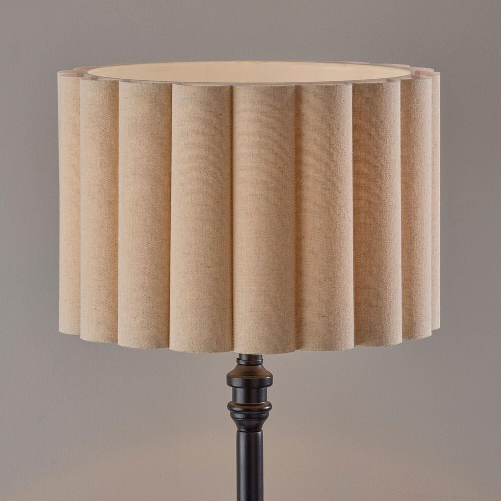 Adesso Claret Floor Lamp in Black, , large