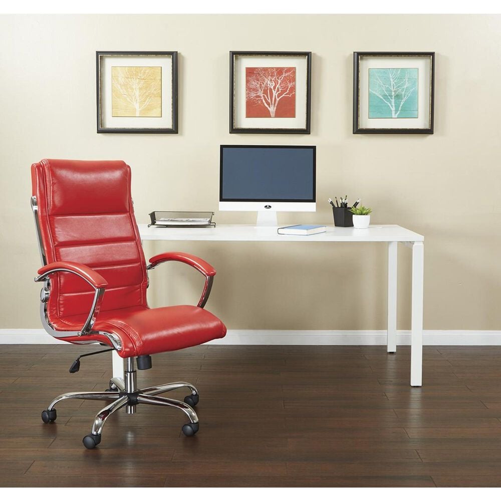 OSP Home FL Series Executive Chair in Red, , large