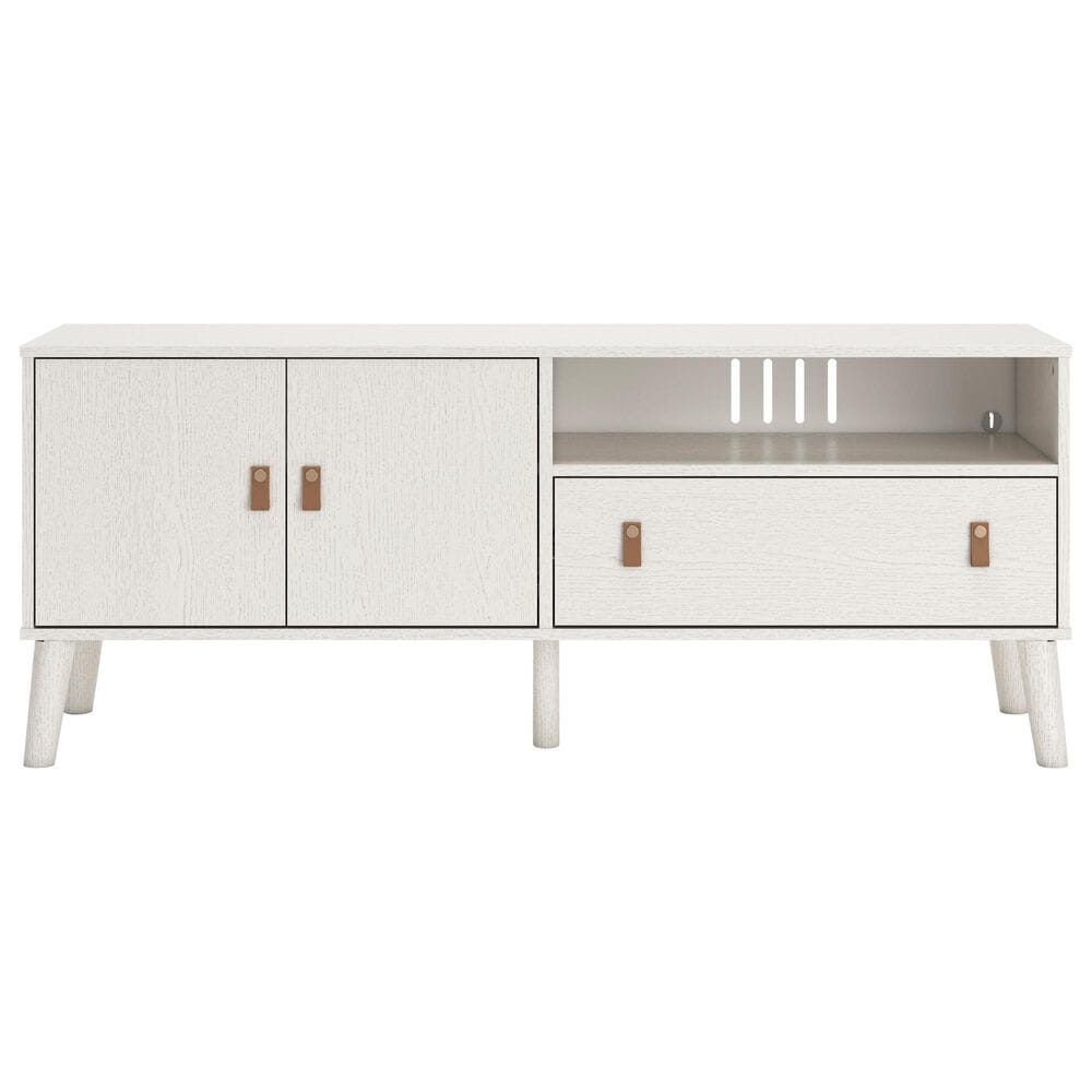Ashley Aprilyn 59&quot; TV Stand in White, , large
