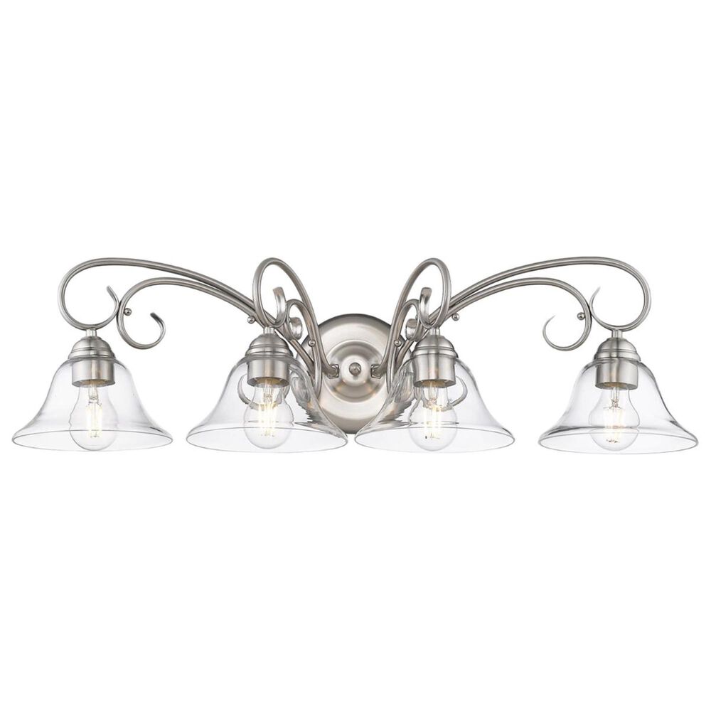 Golden Lighting Homestead 4-Light Bath Vanity in Pewter, , large