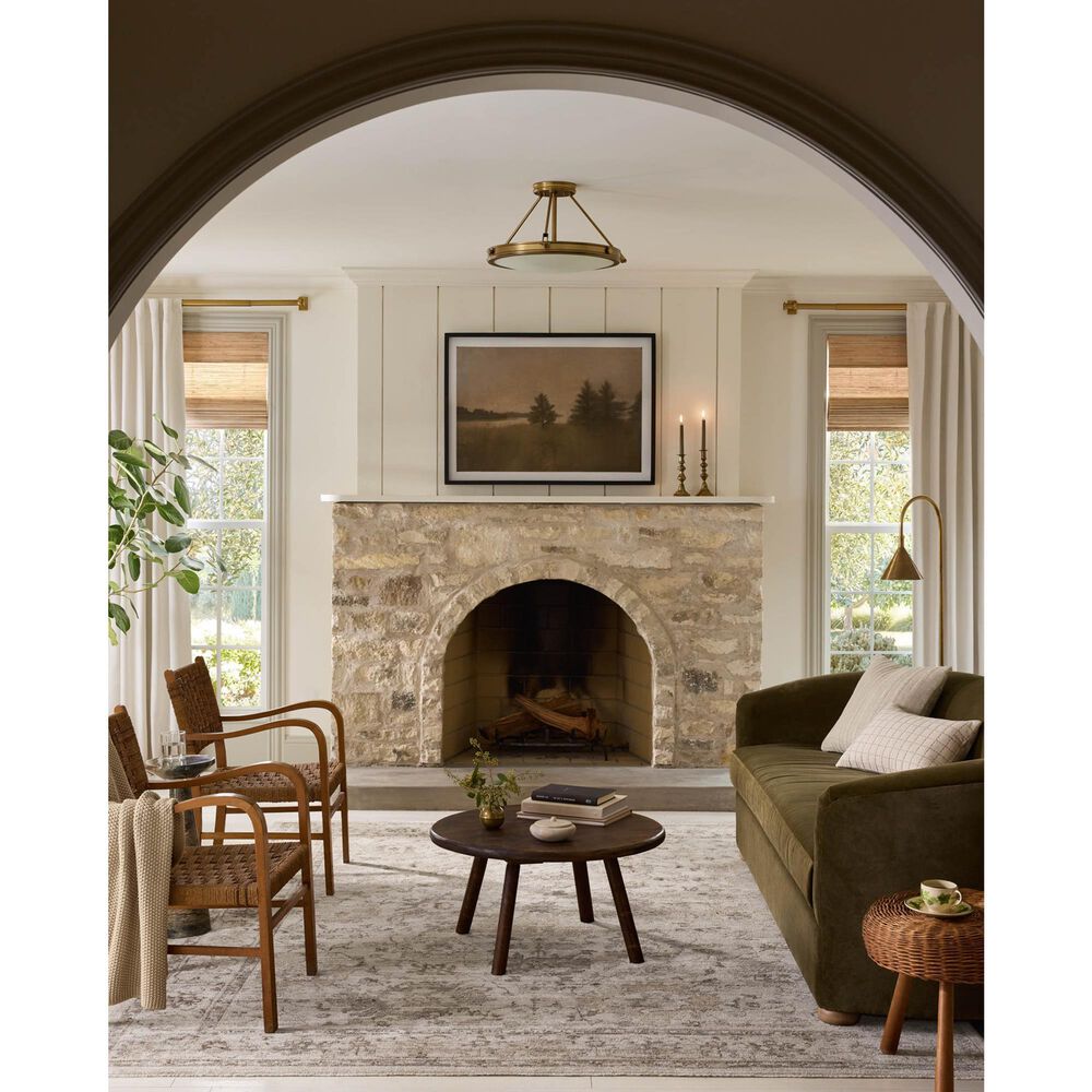 Magnolia Home Pace Natural and Stone 11&#39;6&quot; x 15&#39;4&quot; Area Rug, , large