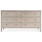 Butler Specialty Company Nora 6-Drawer Dresser in Antique Taupe, , large