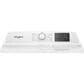WHIRLPOOL 4.3 Cu. Ft. Top Load Agitator Washer and 7.0 Cu. Ft. Gas Front Load Dryer Laundry Pair in White, , large