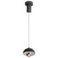 Golden Lighting Vintra LED 1-Light Pendant in Sand Black with Copper, , large