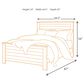 Ashley Willowton 4-Piece Queen Panel Bedroom Set in Whitewash, , large