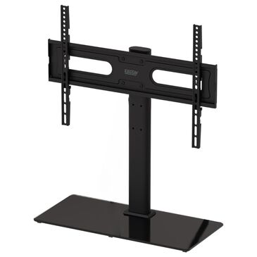 ErgoAV Tabletop Stand with Swivel for 40" - 75" TVs in Black, , large