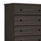 Lemoore Big Chester 5-Drawer Chest in Grey Walnut, , large