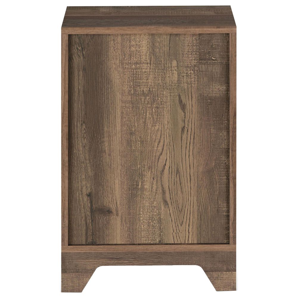 Furniture of America Naylor End Table in Reclaimed Oak, , large