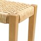 Hearth and Haven Angie Outdoor Bench in Teak and Light Brown, , large
