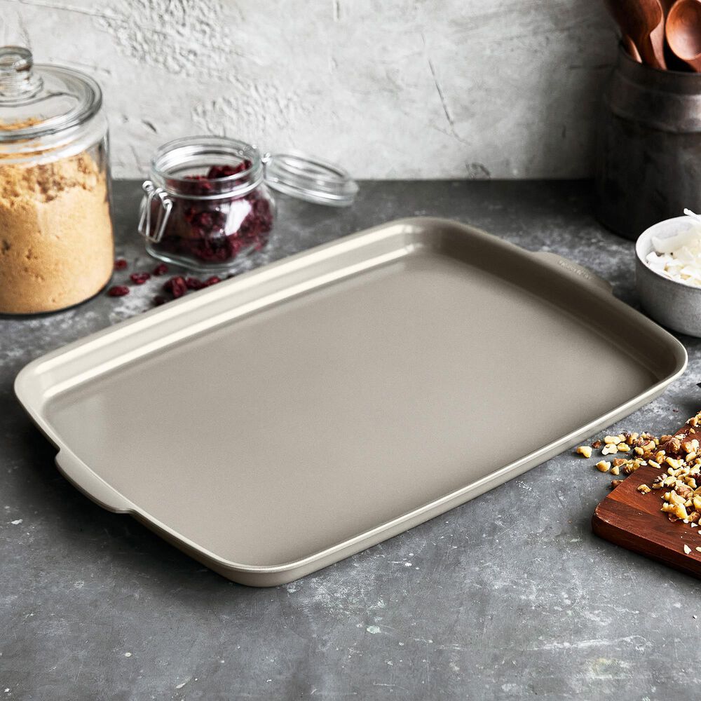 Green Pan Premiere Ovenware 13" x 18" Half Sheet Pan in Taupe, , large
