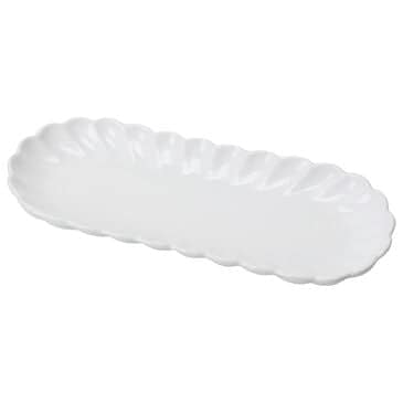 BIA Cordon Bleu Petal Oblong Platter in White, , large