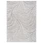 Nourison Central Park West CEP02 Grey 5"3" x 7"3" Area Rug, , large