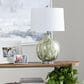 Slatehouse Waverly Table Lamp in Green, Cream and Gold, , large