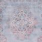 Safavieh Serapi 4" x 6" Ivory and Blue Area Rug, , large