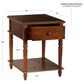 Linon Home Decor Mcghie Side Table in Hazelnut, , large