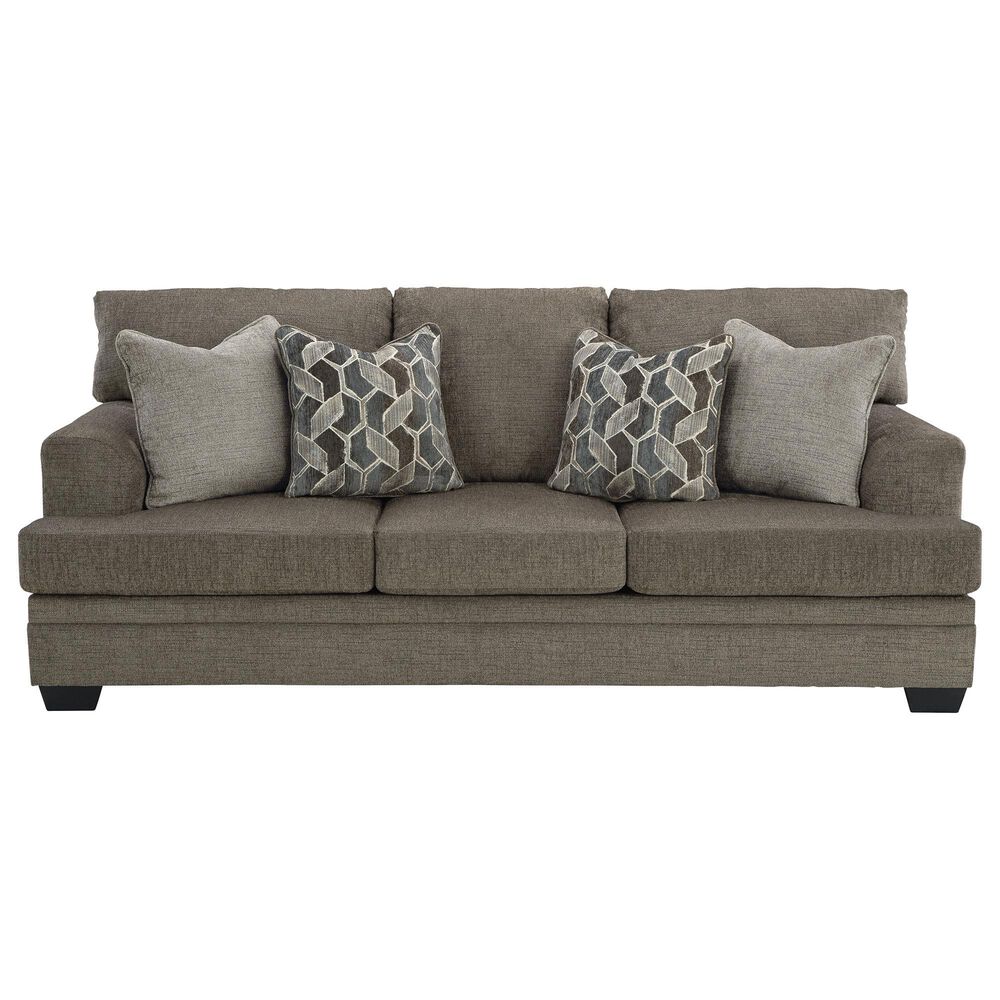 Ashley Stonemeade Stationary Sofa and Loveseat Set in Nutmeg, , large