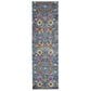 Nourison Passion PSN01 2"2" x 7"6" Denim Runner, , large