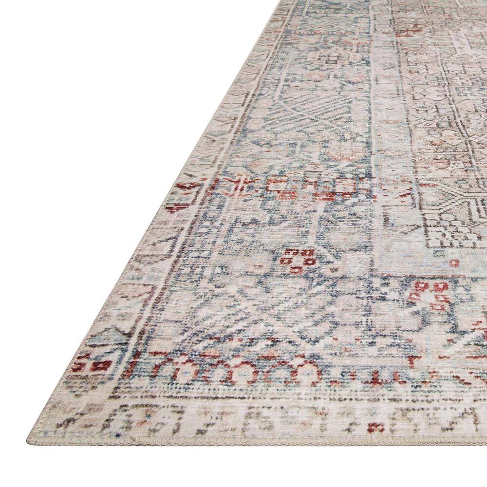 Chris Loves Julia x Loloi Jules 2&#39; x 5&#39; Natural and Ocean Area Rug, , large