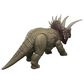 Jurassic World Wild Roar Triceratops Action Figure, , large