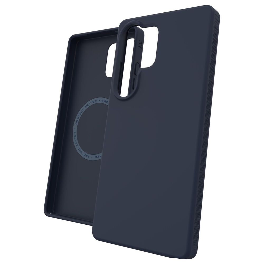 Zagg Milan Snap Opaque Case for Samsung Galaxy S25 Ultra in Navy, , large