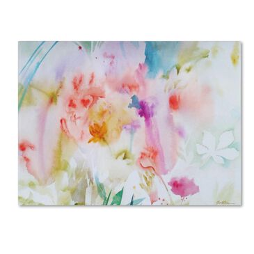 Timberlake Sheila Golden "Flower Dreams" Canvas Art, , large