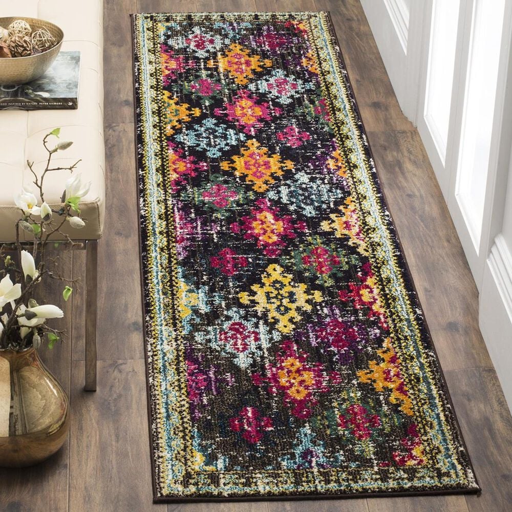 Safavieh Monaco MNC244F-28 2&#39;2&quot; x 8&#39; Multi Runner, , large