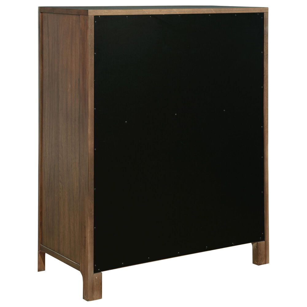 Coaster Maderia 5-Drawer Chest in Walnut, , large
