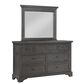 Frankfurt Furniture Prescott 4 Piece Queen Storage Bedroom Set in Gray Oak, , large