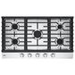 LG 36" Gas Cooktop with Ultraheat 20K BTU Burner In Stainless Steel, , large