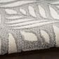 Nourison Aloha 2"8" x 4" Grey Indoor/Outdoor Area Rug, , large