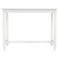 Linon Home Decor Claridge Counter Height Pub Table in Bright White - Table Only, , large
