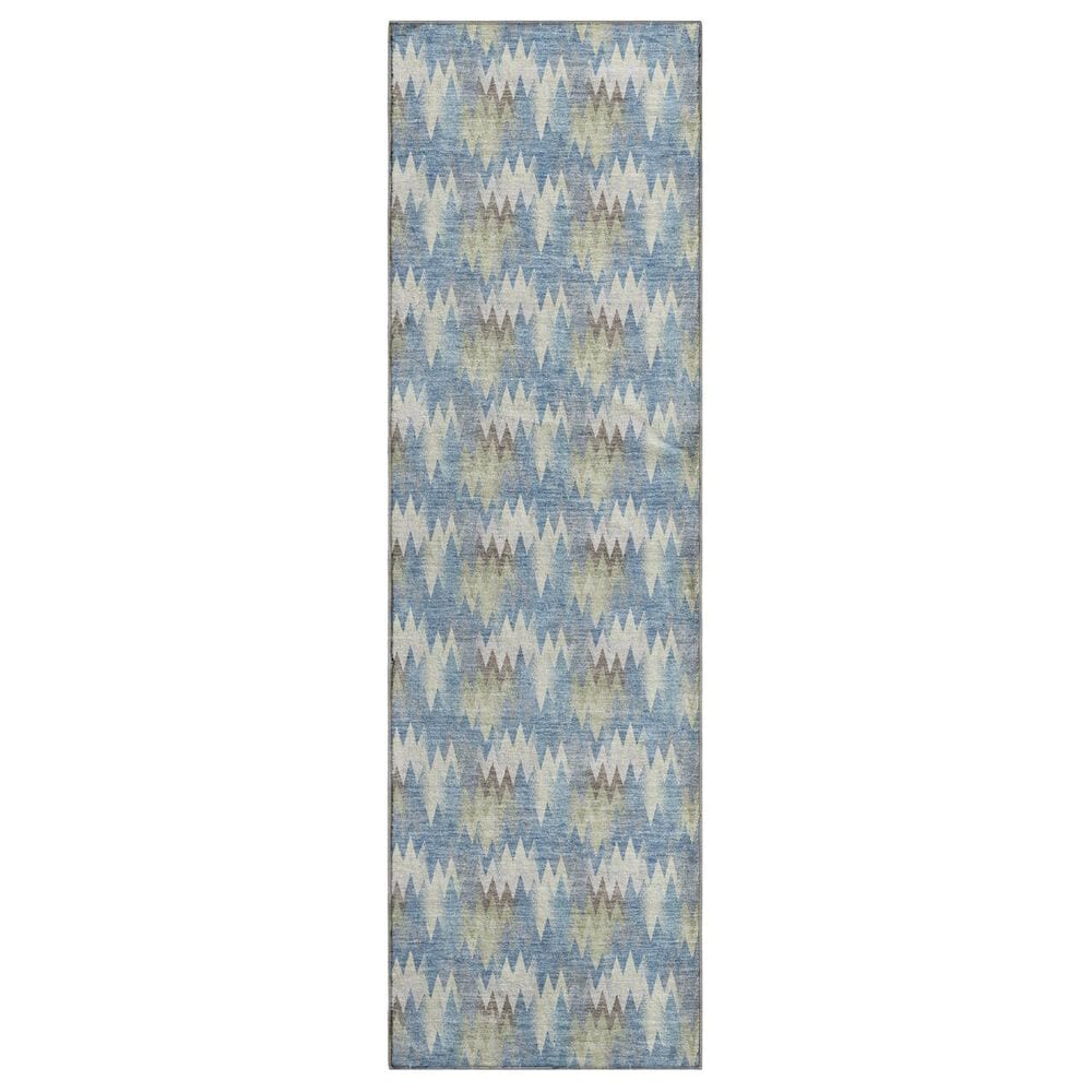 Dalyn Rug Company Soft Essentials Blue 2"3" x 7"6" Runner, , large