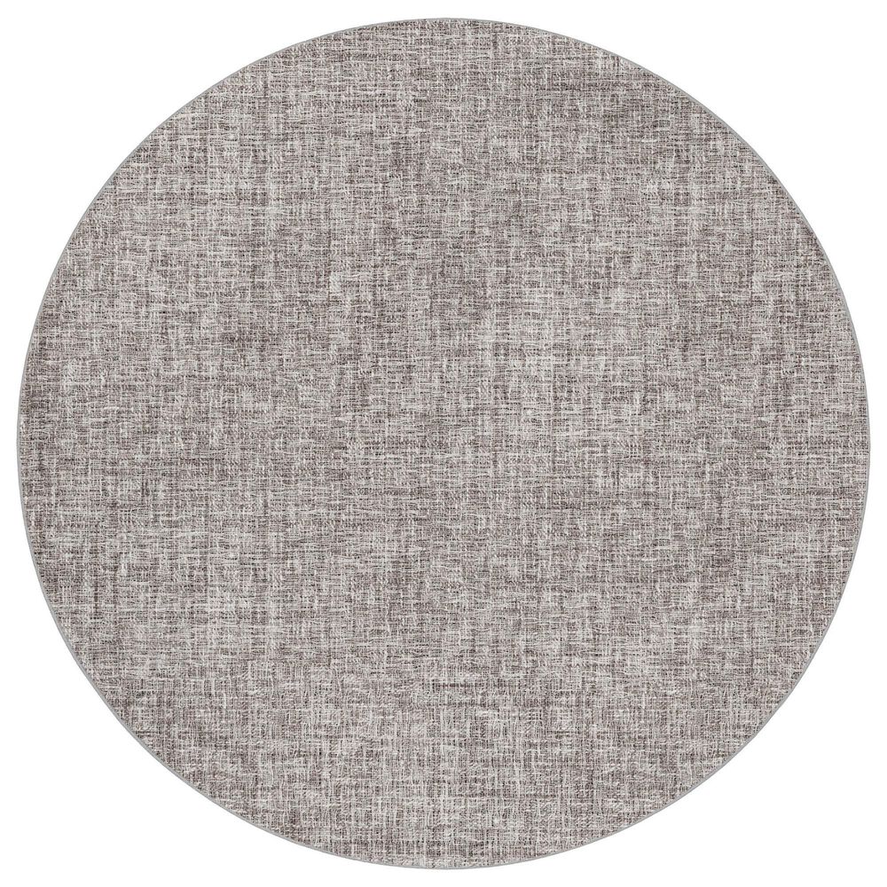 Dalyn Rug Company Voyage VY1 Taupe 8" Round Area Rug, , large
