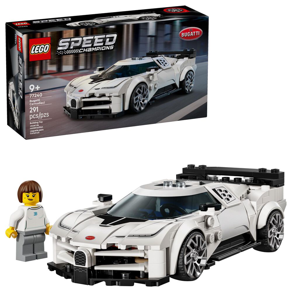 LEGO Speed ??Champions - Bugatti Centodienci Sports Car Building Set, , large