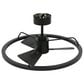 Beacon Lighting Lucci Air Cessna 28" Indoor Fandelier with Light and Remote Control in Black, , large