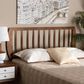 Baxton Studio Norman Full Slat Headboard in Ash Walnut, , large