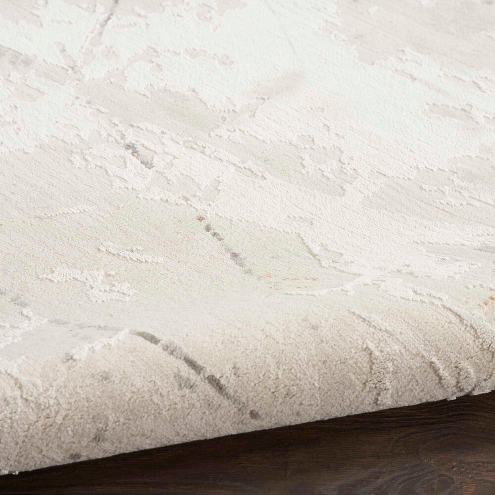 Nourison Desire Ivory, Grey and Blue 3&#39;11&quot; x 5&#39;11&quot; Area Rug, , large