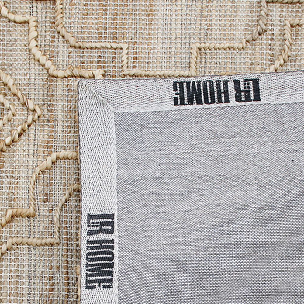 L&amp;R Resources Maples Geometric 10&#39; x 14&#39; Natural Area Rug, , large
