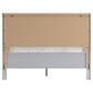 Ashley Gerridan King Panel Bed in White Gray, , large